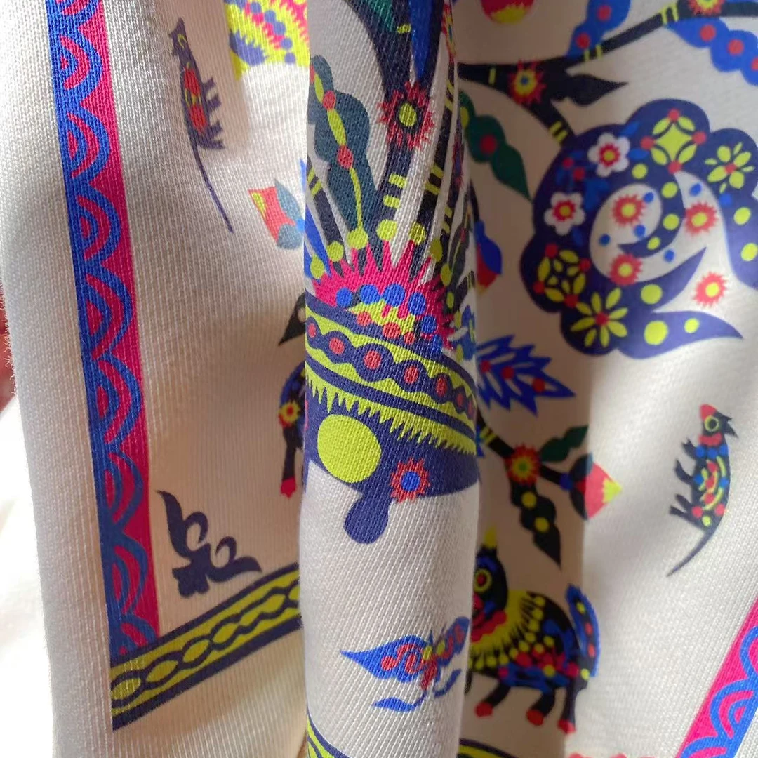 柔软卫衣毛圈米色宽松显瘦 柔软福寿三多