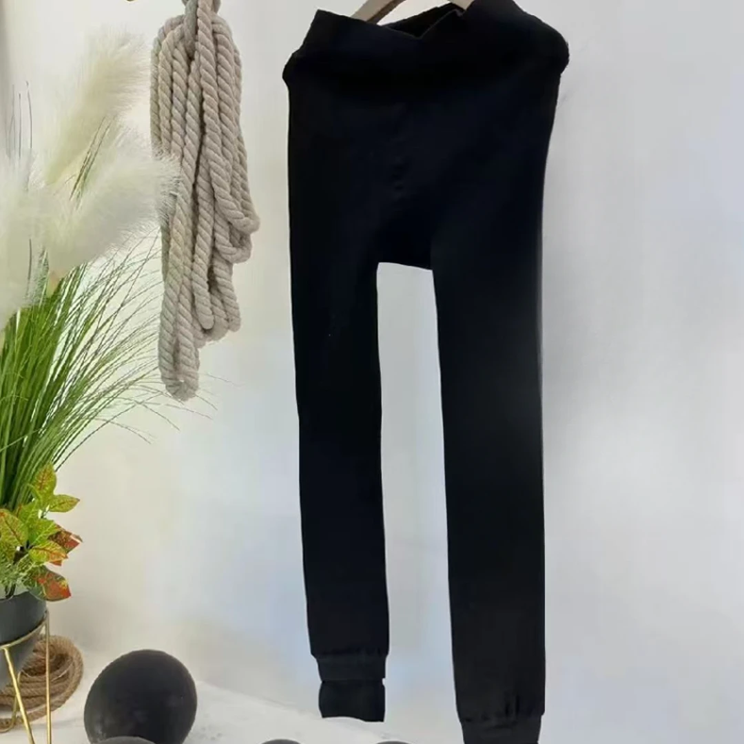 桑梓  百搭简约保暖舒适打底裤500