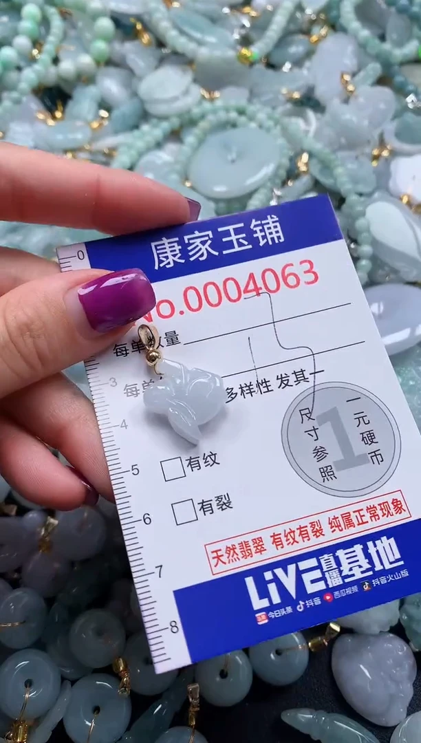 颈饰未镶嵌翡翠4063