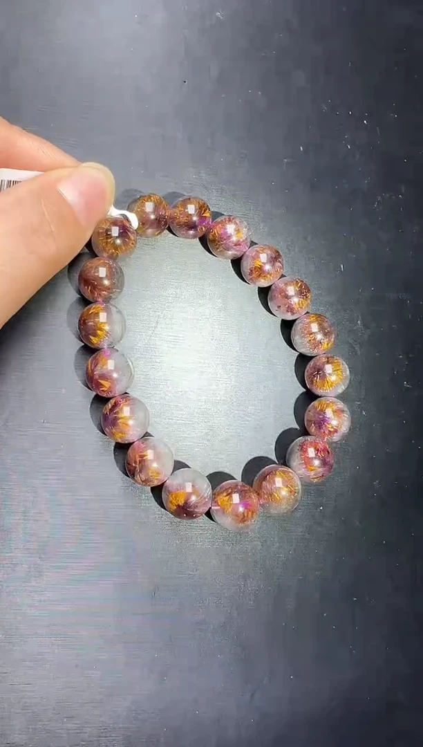未镶嵌手串水晶极光23手串11mm+  JP55590