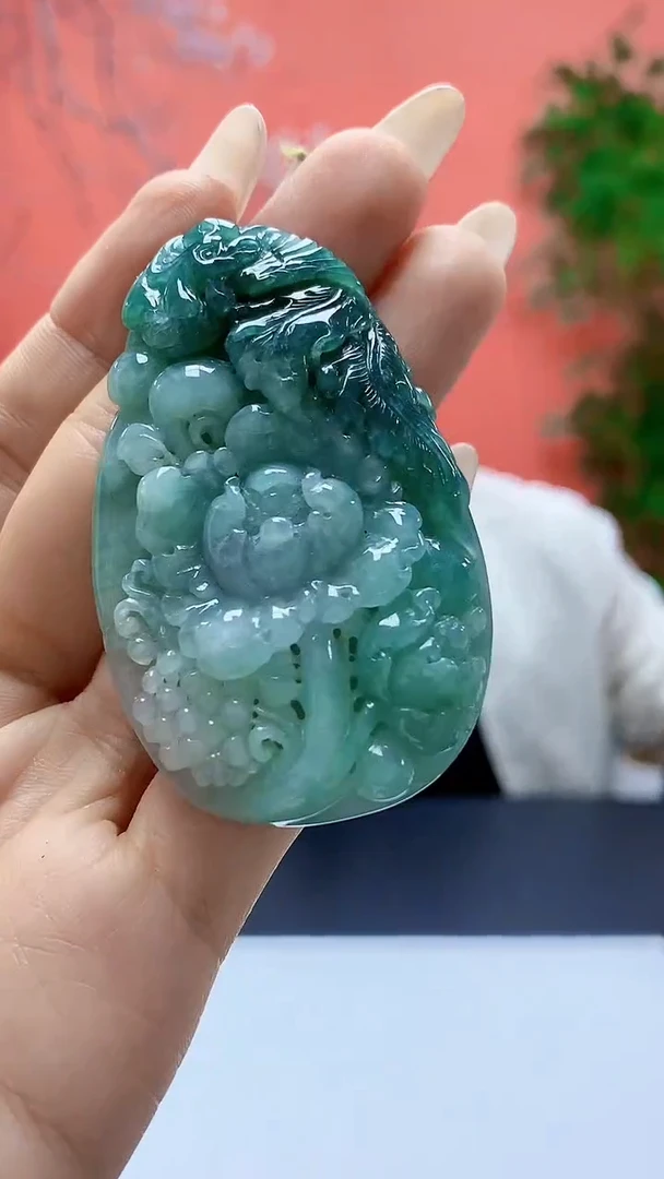 未镶嵌定制翡翠3099ty-毛货挂件43