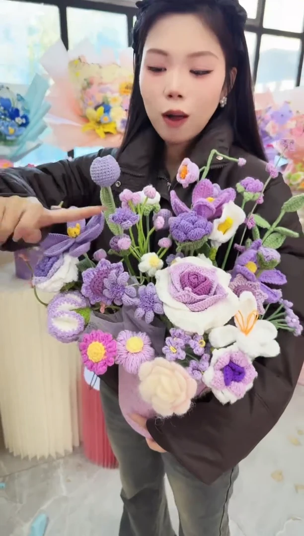非遗手工定制花束，孤品清仓！