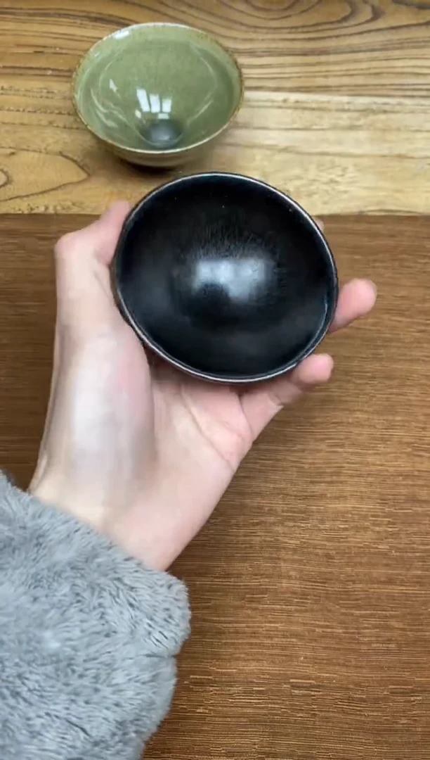 【闪购商品】茶盏黑贝毫