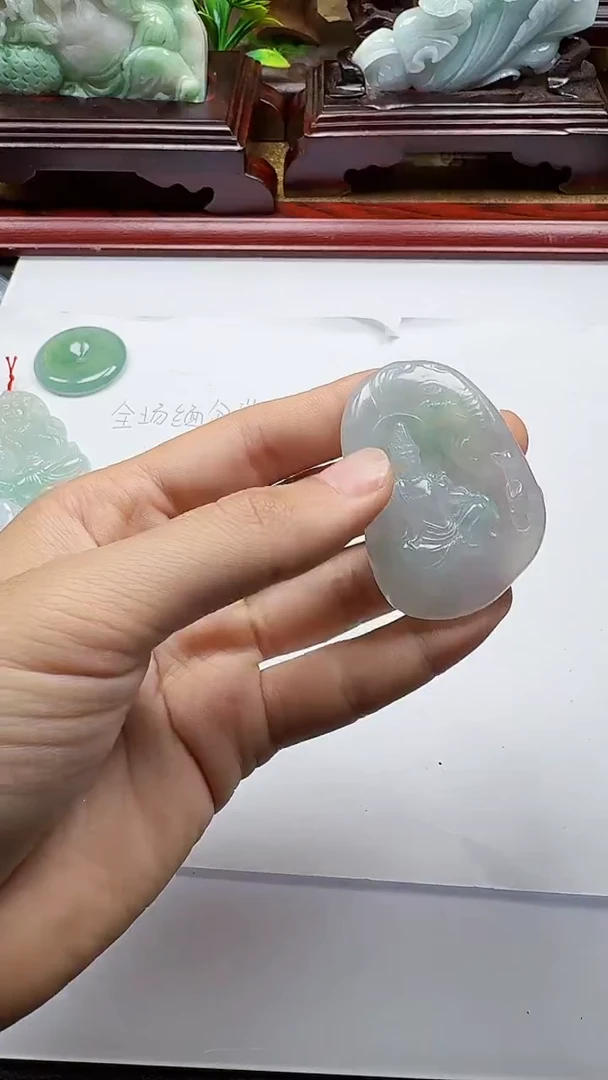 吊坠(不含链)未镶嵌翡翠1