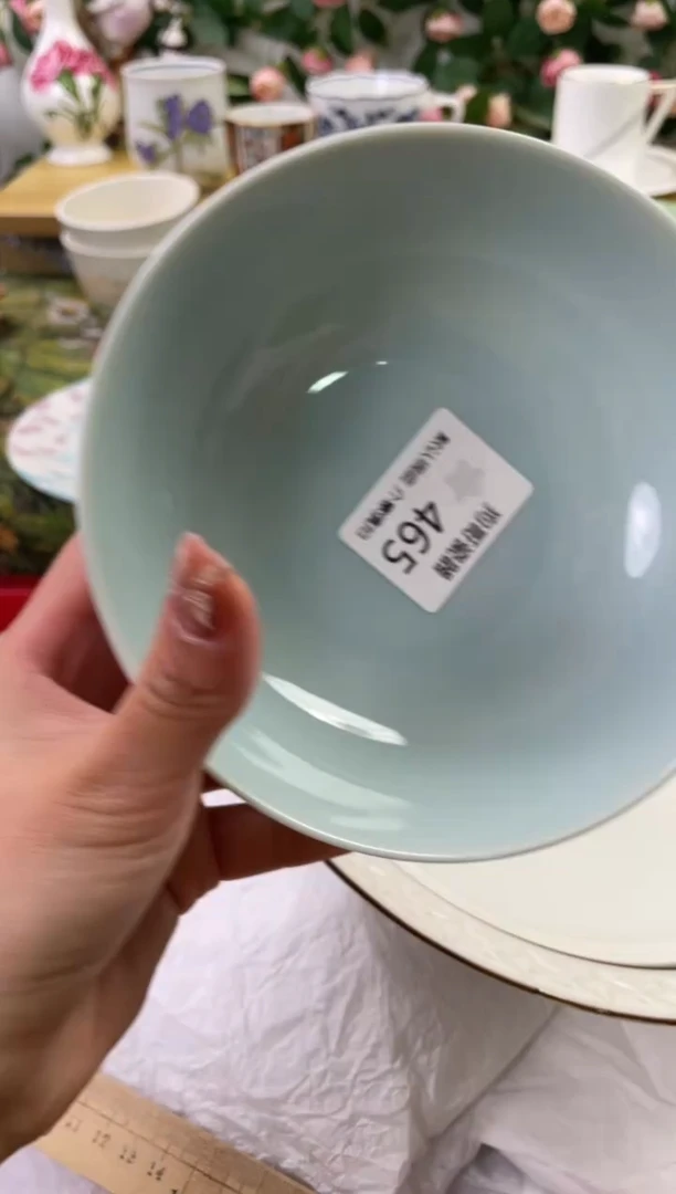 瓷片465海外中古回流瓷器 默认瑕疵慎拍