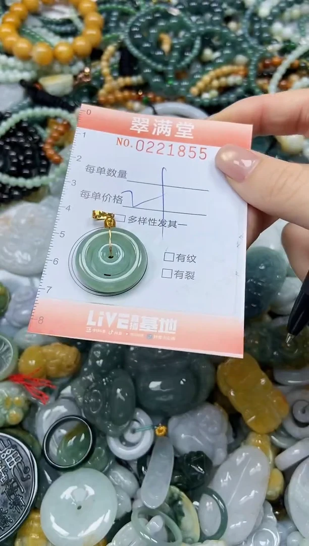 颈饰未镶嵌翡翠闪购0221855