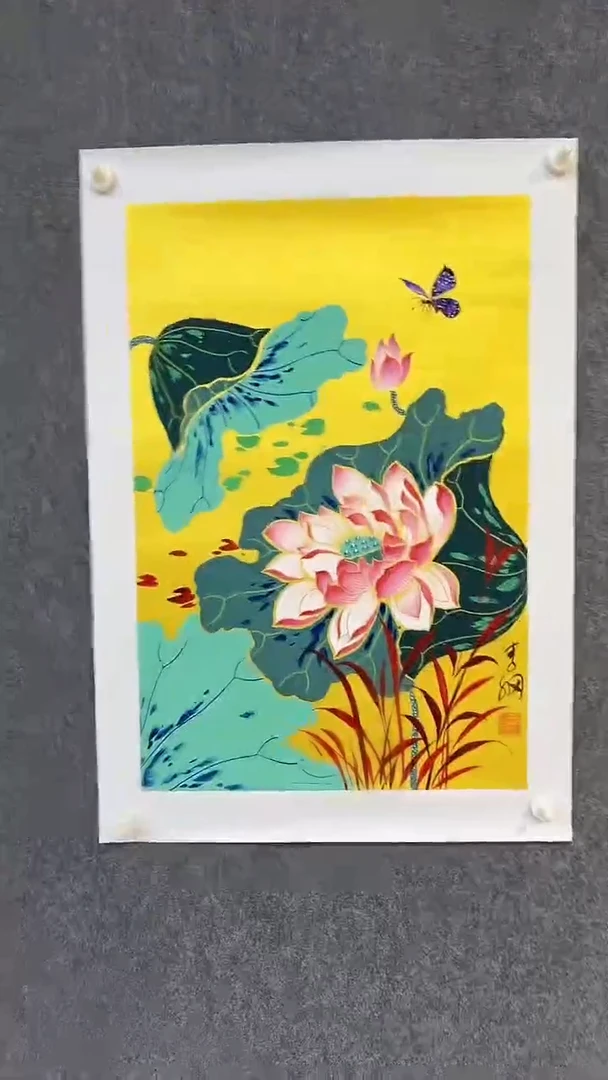 国画李纲-2.7平尺-国画作品