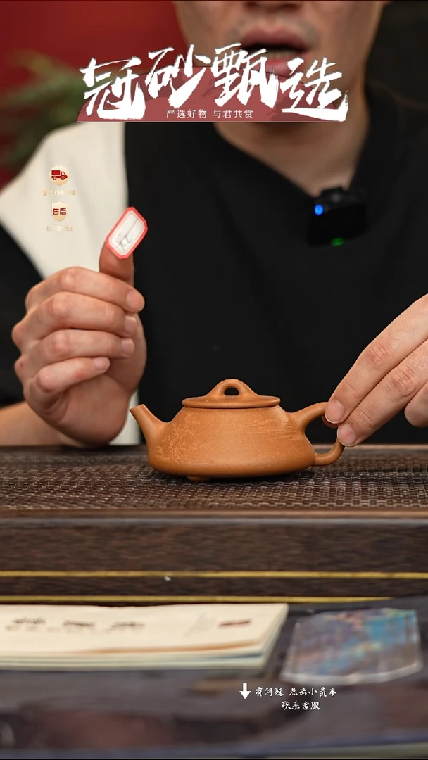 【闪购商品】紫砂茶壶冠砂甄选79
