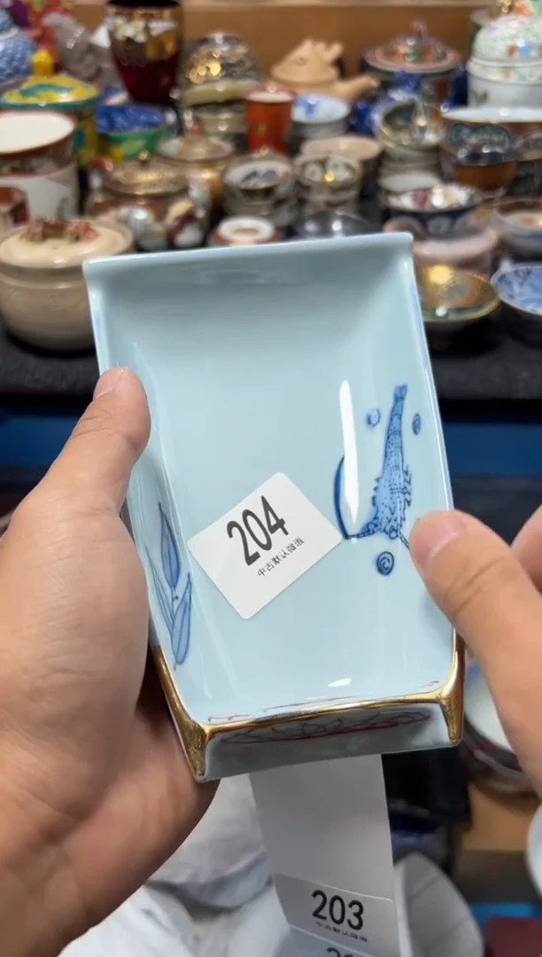 瓷片❤****?夏目海外回流瓷器中古品。