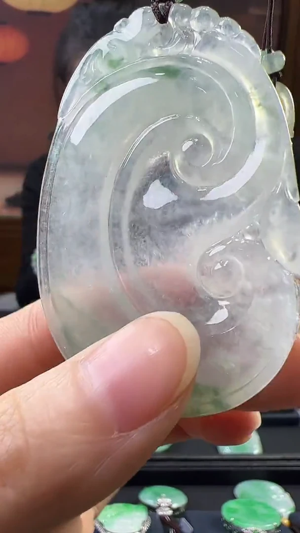 未镶嵌挂件翡翠如意