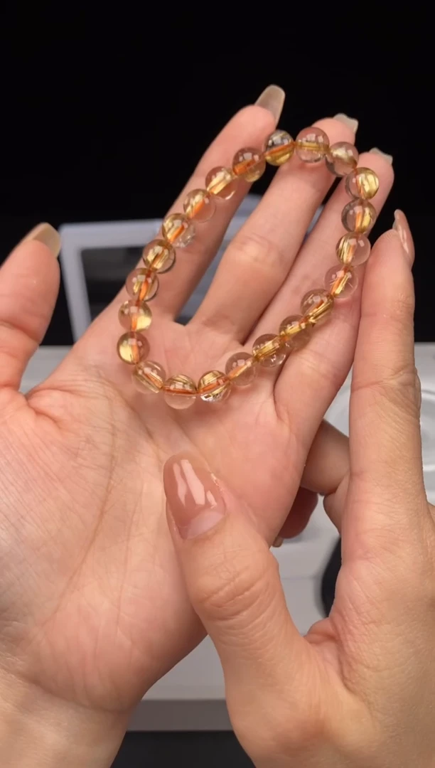 未镶嵌手链水晶多样性发其一；编号6836