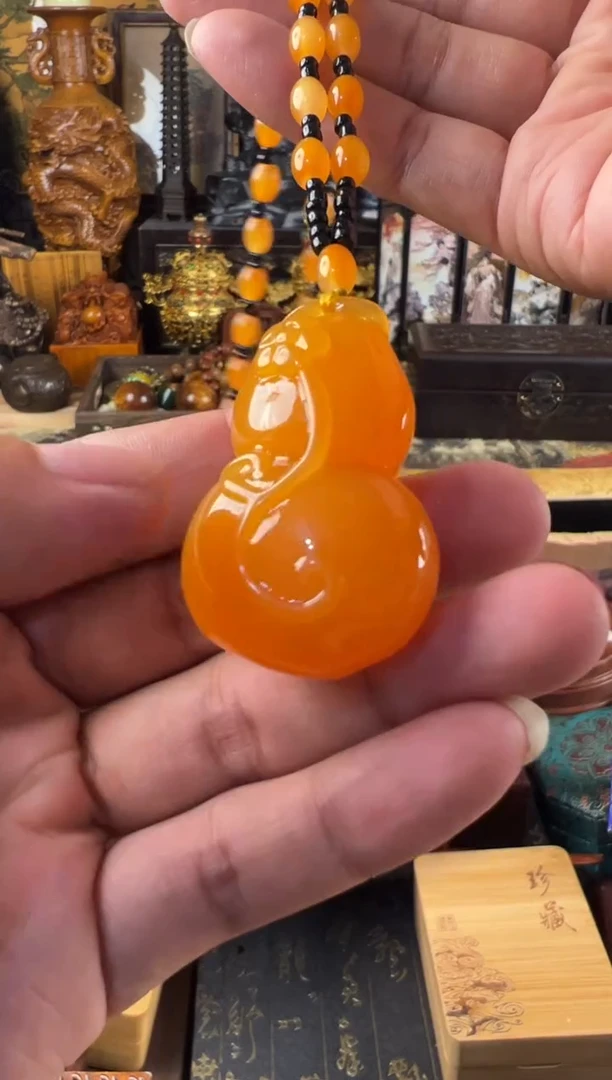 滴血莲花菩提把件 三三甄选