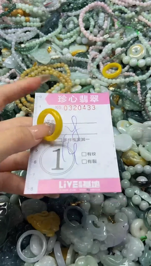 翡翠未镶嵌颈饰闪购0320433