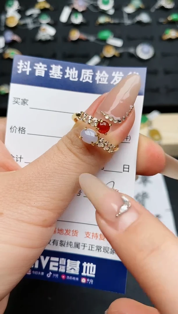 【闪购商品】翡翠戒指银S925镶嵌..........