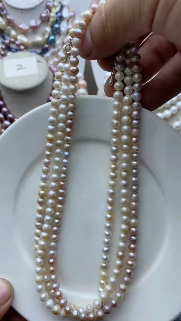 【闪购商品】淡水珍珠颈饰未镶嵌0045