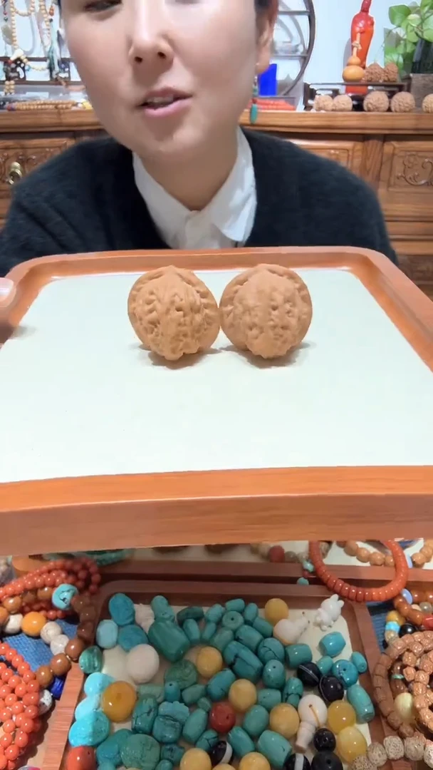 把件文玩核桃精品瓷娃娃