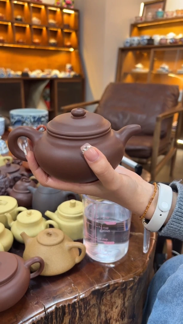 【闪购商品】紫砂茶壶【头哥手工壶】仿古底槽清