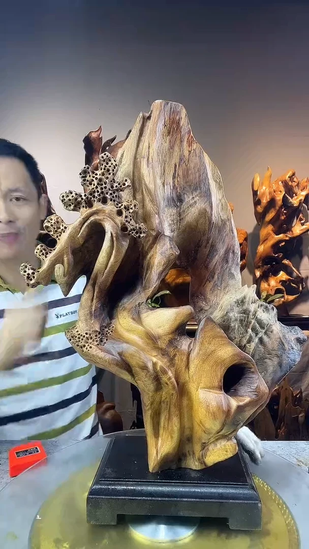 香樟木海*汇香樟木随行摆件84