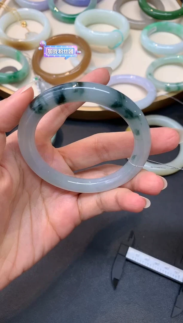 未镶嵌手镯翡翠S124|23000