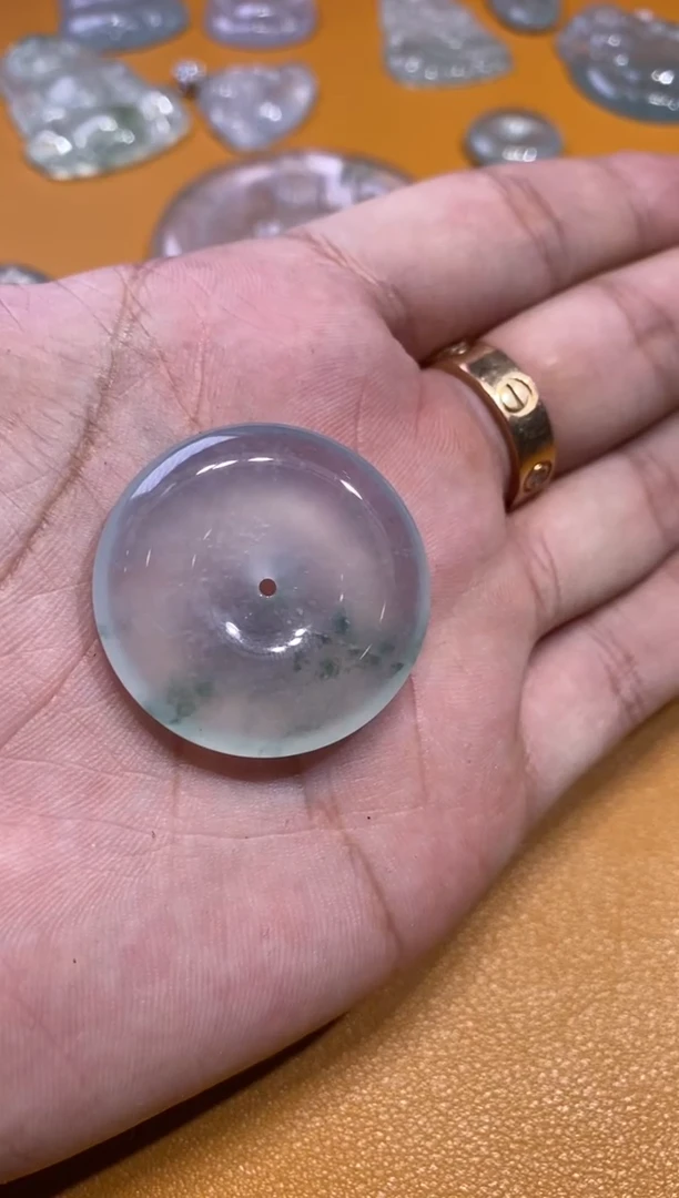 吊坠(不含链)未镶嵌翡翠扣子22500