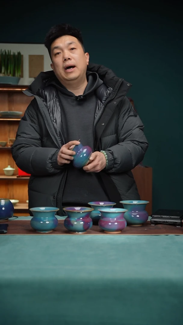 【闪购商品】瓷片19-5宋钧建水（窑变随机）--