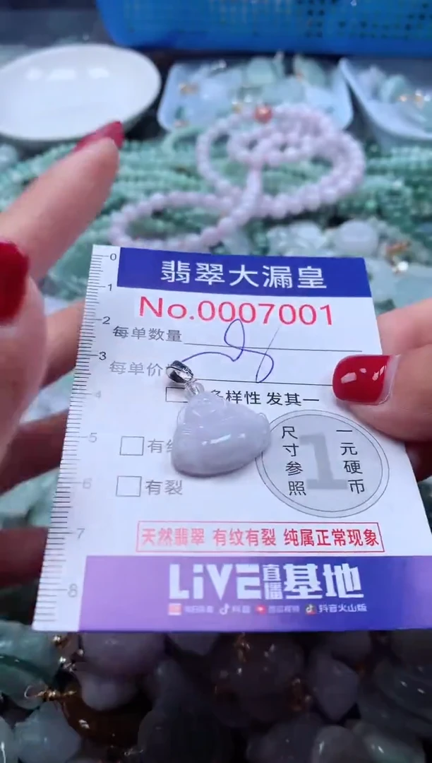 颈饰未镶嵌翡翠7001
