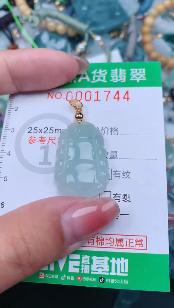 【闪购商品】翡翠颈饰未镶嵌.0001744