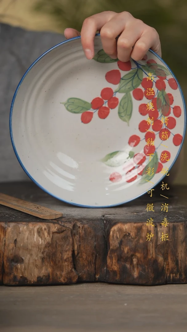 【闪购商品】碗景德镇高温釉下彩可微波烤箱洗碗机