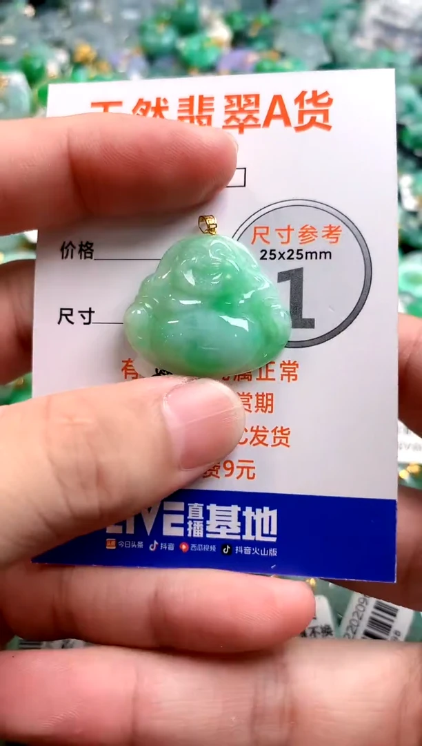 颈饰18K金镶嵌翡翠0483172559