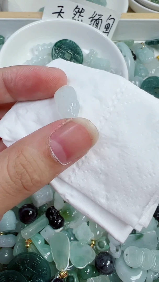 散珠翡翠557号链接，A货翡翠