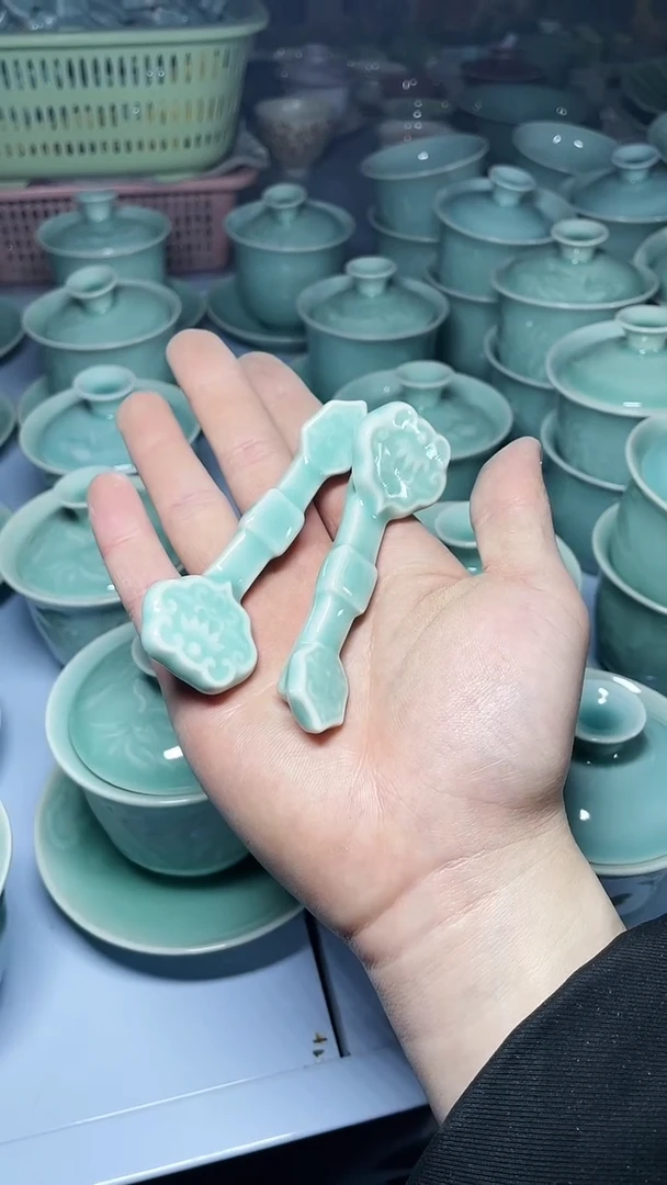 【闪购商品】特价 微瑕 慧仙青瓷