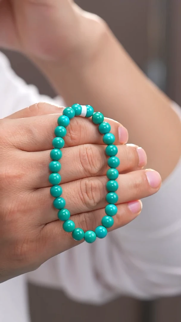 未镶嵌绿松石手串1