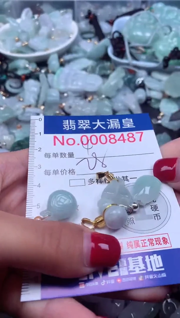 颈饰未镶嵌翡翠8487