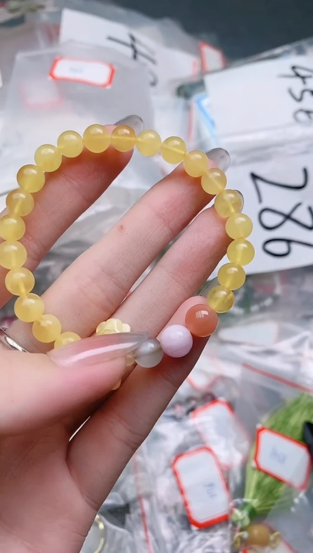 未镶嵌蜜蜡手链多样性发拍一发一