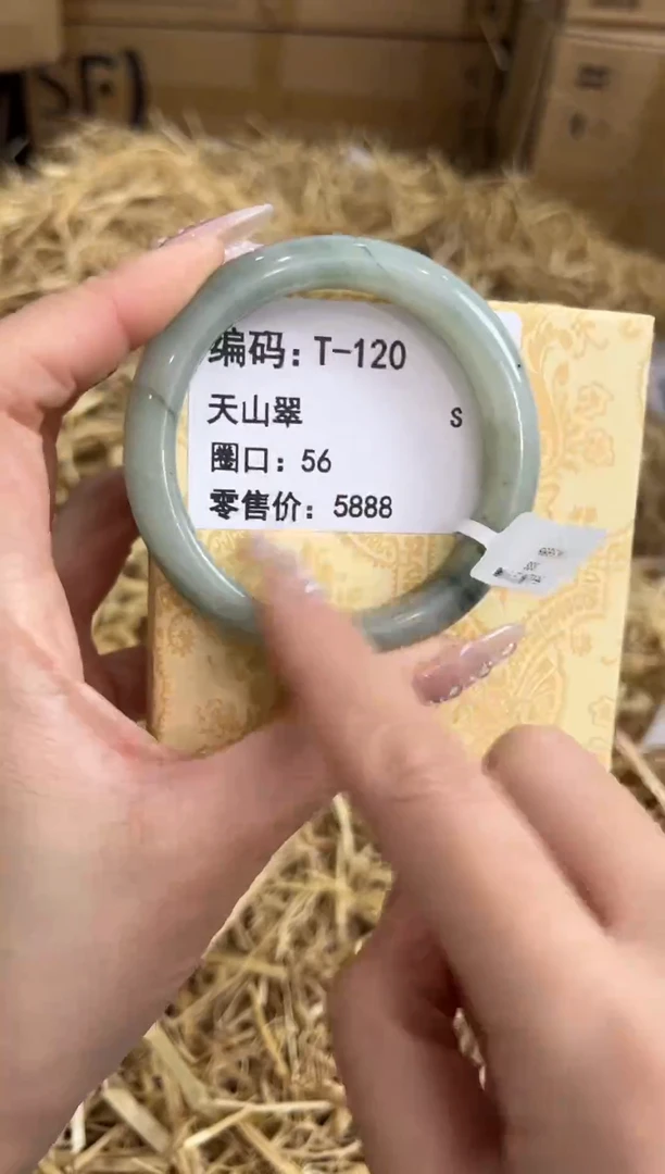 未镶嵌手镯石英质玉T-120