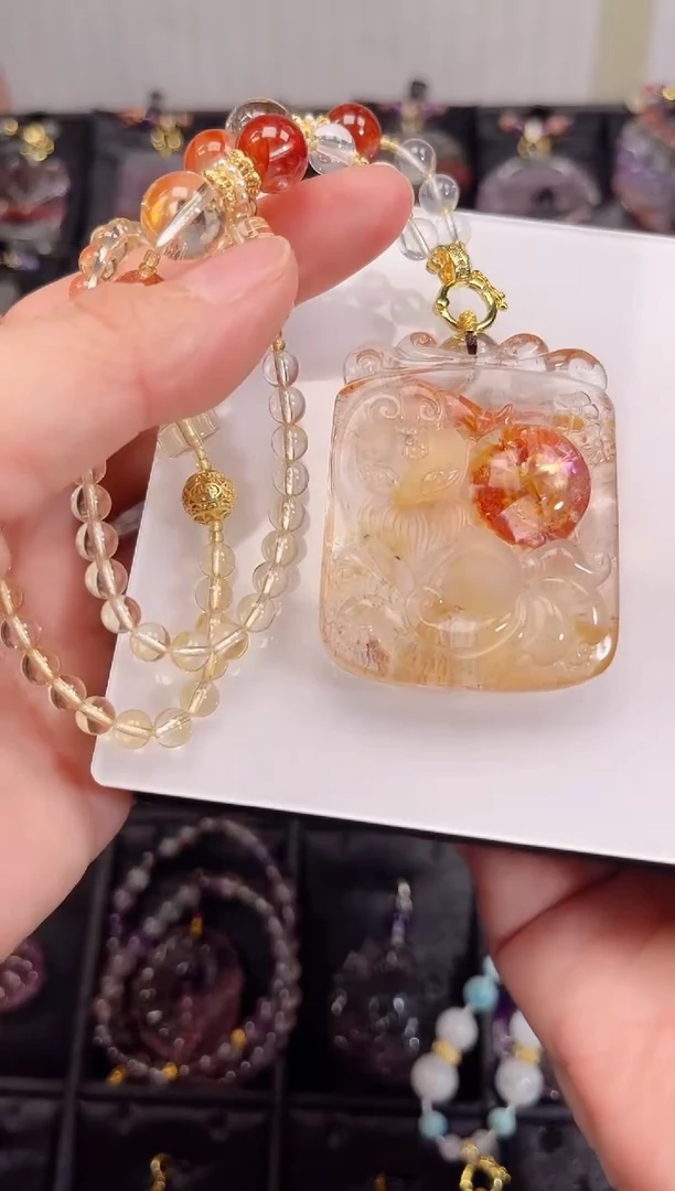 颈饰未镶嵌水晶【百晶灵儿】定制款