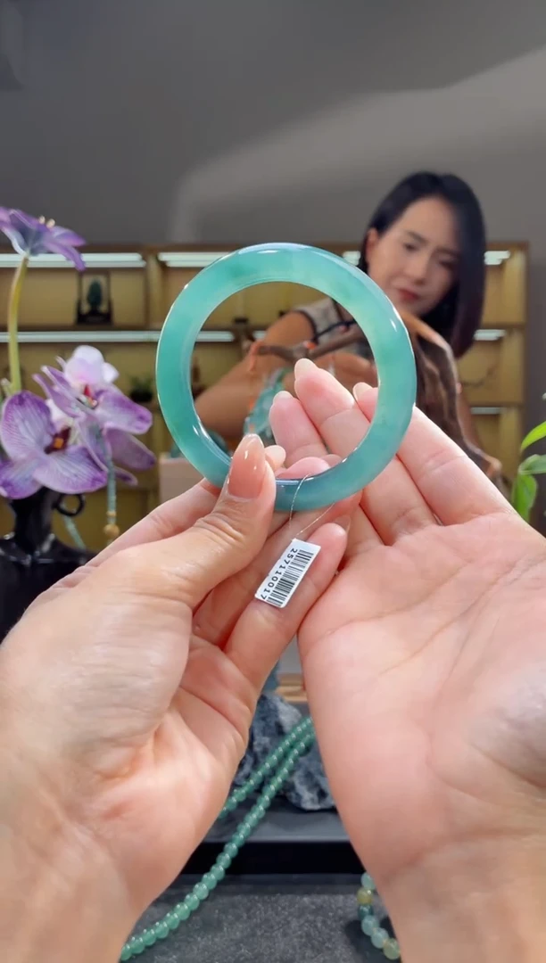 未镶嵌手镯翡翠53圈