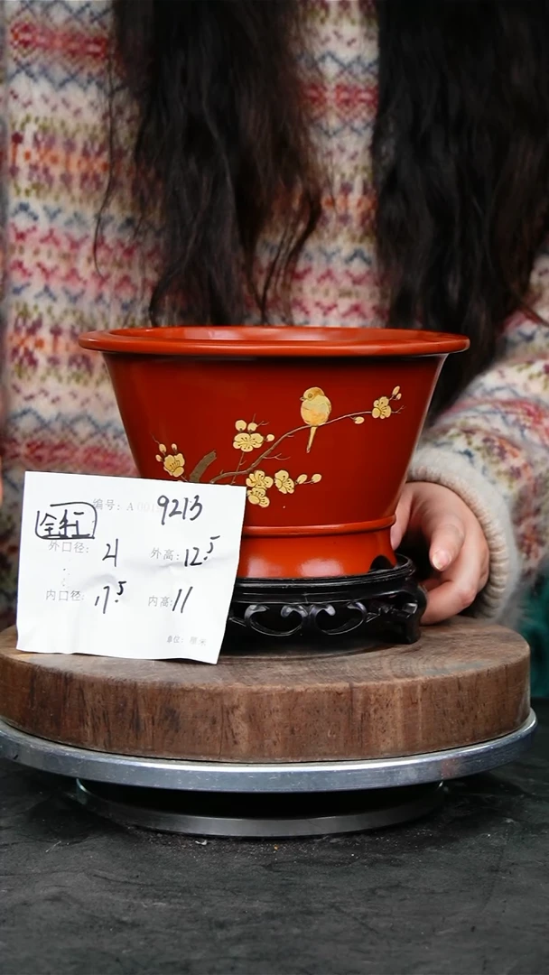 紫砂花盆9213+s紫砂花盆