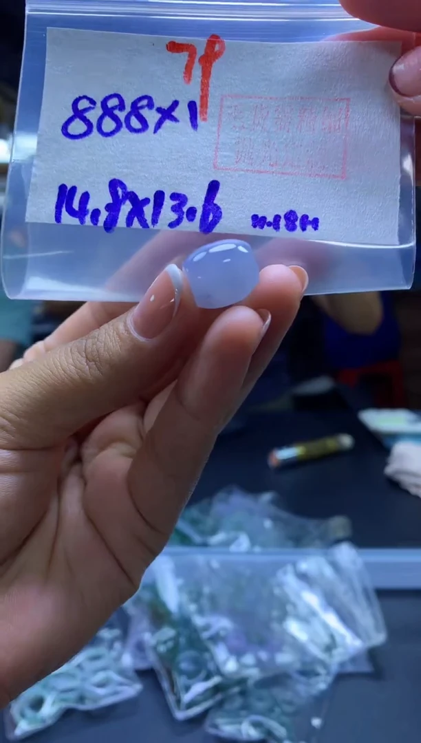 未镶嵌定制翡翠m****儿桶珠#888元-毛货需精细抛光