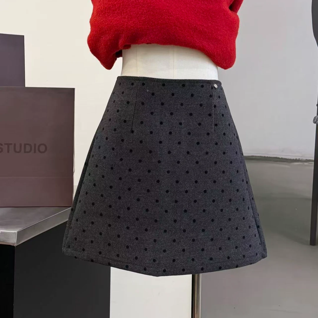 【苏兰文】百搭显瘦半裙-8893