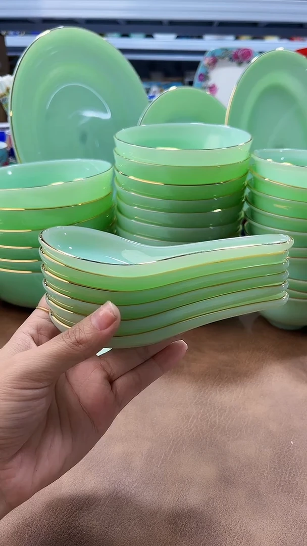 玉瓷  勺子6个景德镇餐具