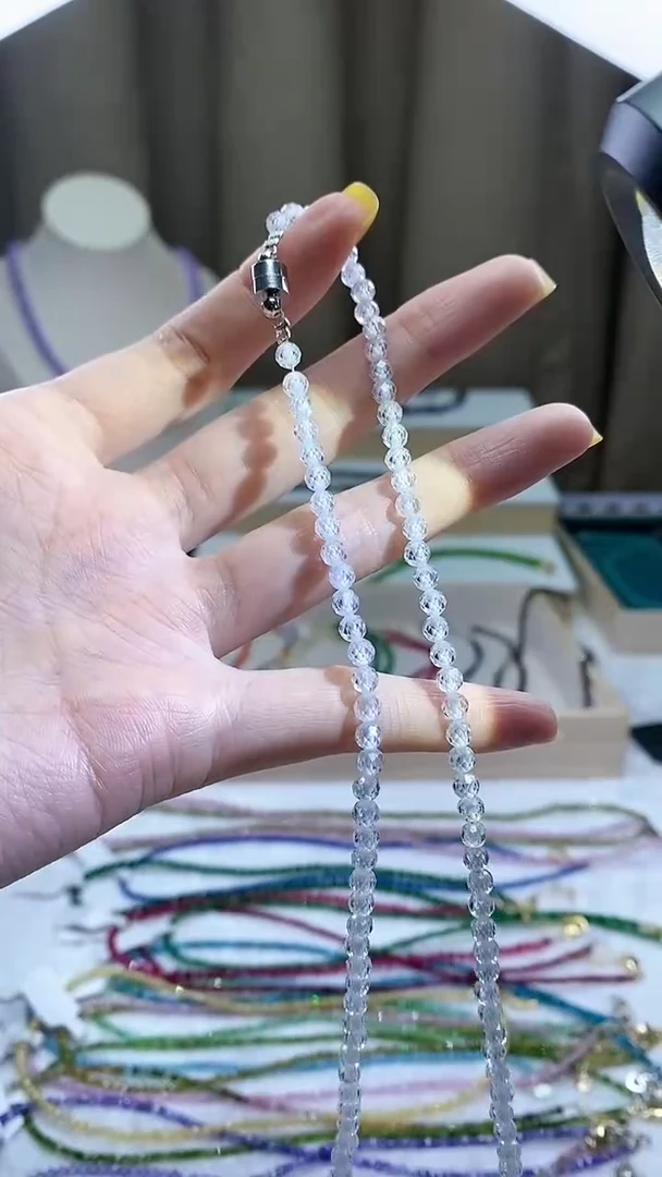 【闪购商品】钻石项链未镶嵌诗颜甄选珠宝SYZB54