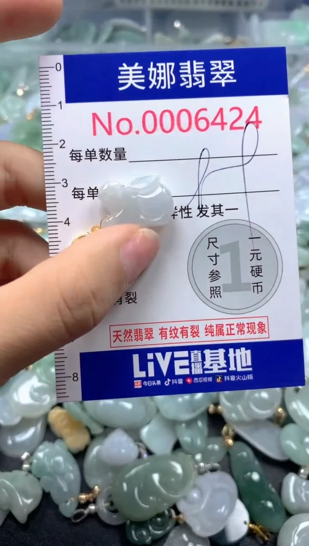 颈饰未镶嵌翡翠6424