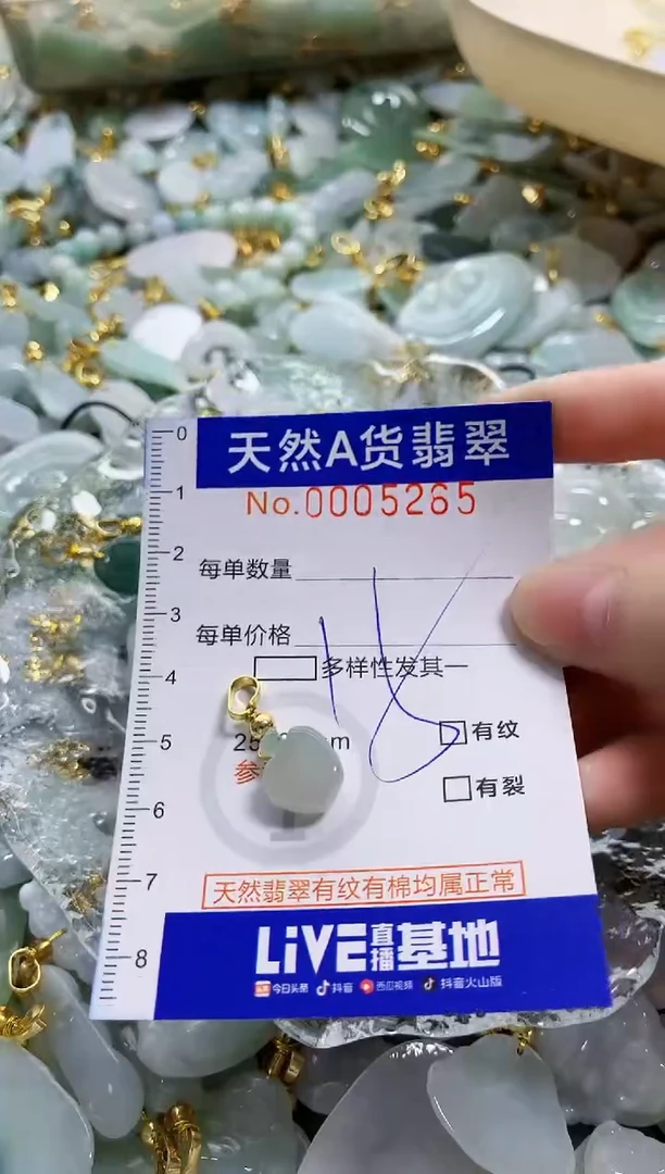 颈饰未镶嵌翡翠天然A货翡翠