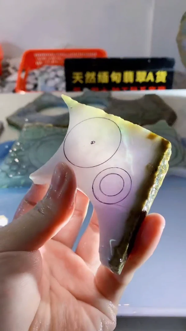 颈饰未镶嵌翡翠缅甸A货翡翠836