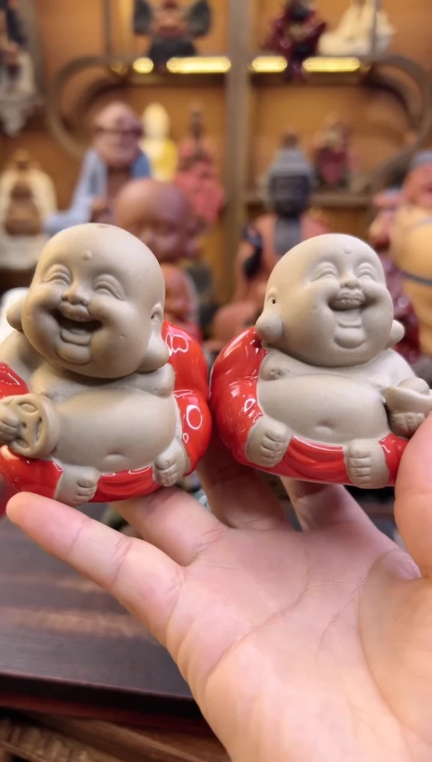 紫砂茶宠器闵紫砂茶宠摆件