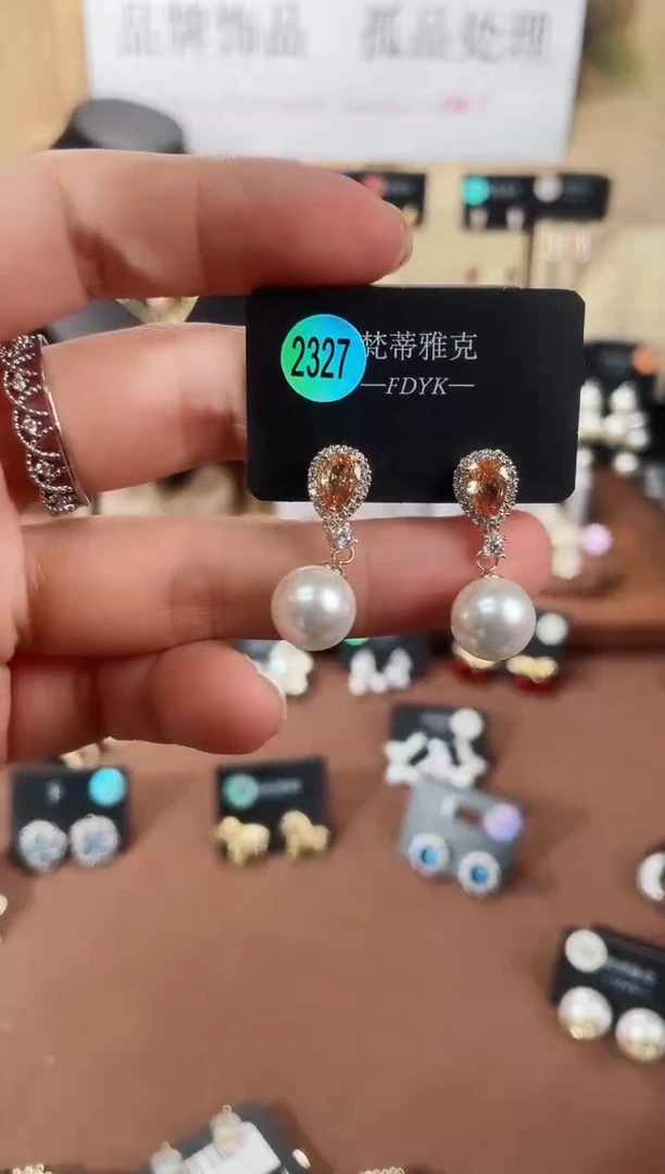 合金925银锆石梵2327