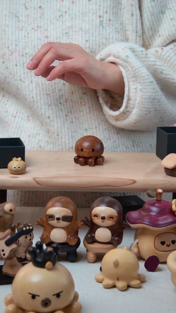 木鱼*鱼诶  黄金檀木章鱼