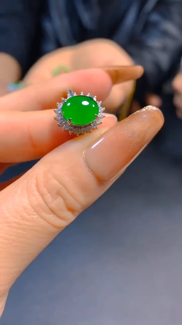 【闪购商品】翡翠戒指未镶嵌0732965080多样性发一