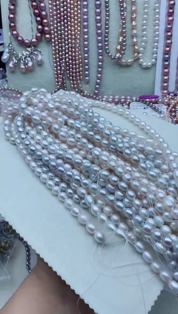 淡水珍珠未镶嵌颈饰淡水珍珠项链多样性发其一